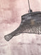 GOOD&MOJO Hanglamp Ibiza - Bamboe Zwart - 65x65x20cm - - Hanglampen Eetkamer, Slaapkamer, Woonkamer