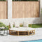 vidaXL - Loungebed - voor - buiten - zonder - luifel - poly - rattan