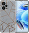 imoshion Hoesje Geschikt voor Xiaomi Redmi Note 12 Pro Hoesje Siliconen - imoshion Design hoesje - Meerkleurig / White Graphic