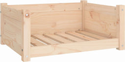 vidaXL - Hondenmand - 65,5x50,5x28 - cm - massief - grenenhout