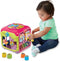 VTech Baby Activiteiten Kubus - Educatief Babyspeelgoed - Dieren Cijfers Kleuren - Roze