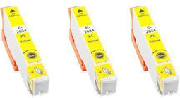 PrintVoordeelshop T2634 - Inktcartridge geel - 3-pack (3 pak)