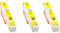 PrintVoordeelshop T2634 - Inktcartridge geel - 3-pack (3 pak)