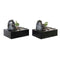 Fontän DKD Home Decor Boeddha Hars Orientaals 29 x 21 x 23 cm (2 Stuks)