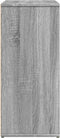 vidaXL - Dressoir - 60x31x70 - cm - bewerkt - hout - grijs - sonoma
