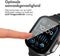 imoshion Screenprotector - Geschikt voor Apple Watch Ultra / Ultra 2 - 49mm - Full Cover Hard Case / Beschermend Hoesje - Zwart