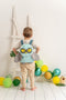 Schoolrugzak Crochetts Turkoois 25 x 27 x 13 cm Uil