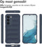 iMoshion Hoesje Geschikt voor Samsung Galaxy S23 Hoesje Siliconen - iMoshion EasyGrip Backcover - Donkerblauw