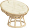 vidaXL - Zitkussen - rond - Ø - 100x11 - cm - oxford - stof - crèmekleurig