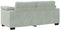 vidaXL - Loveseat - bank - 140 - cm - fluweel - lichtgrijs
