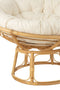 J-Line sofa Celine + Kussen - rotan - naturel