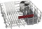 NEFF S147YAS03E - Half geïntegreerde vaatwasser - 13 couverts - Zeolith®-droogtechnologie - Wit