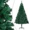 vidaXL - Kunstkerstboom - met - dikke - takken - 240 - cm - PVC - groen