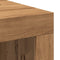 vidaXL - Salontafel - 102x50x35 - cm - bewerkt - hout - artisanaal - eikenkleurig