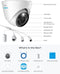 Reolink RLC-1224A 12MP PoE Turret IP camera met spotlight