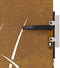 vidaXL - Poort - 105x205 - cm - grasontwerp - cortenstaal