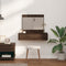 vidaXL - Wandkaptafel - Bruin - Eik - 83x40x70 - cm