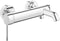 GROHE Essence New - Badkraan - 15 cm hartafstand - GROHE SilkMove - Chroom