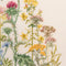 Thea Gouverneur - Borduurpakket met telpatroon - 424 - Voorgesorteerde DMC Garens - Wilde kruiden - Linnen - 35 cm x 46 cm - DIY Kit