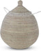 Safaary - Rieten Mand met Deksel van Zeegras Wit Tajine