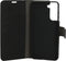 Mobiparts Galaxy S21 - Wallet Case - Saffiano motief - Zwart