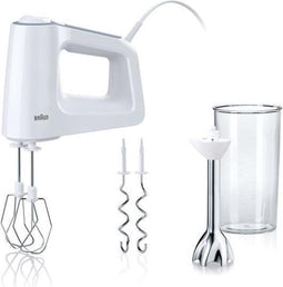 Braun HM3107WH - MultiMix 3 - Handmixer 450 W - Wit