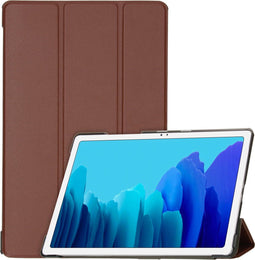 imoshion Tablet Hoes - Geschikt voor Samsung Galaxy Tab A7 - Trifold Bookcase - Bruin