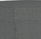 vidaXL - Voetenbank - 70x55x41 - cm - stof - donkergrijs
