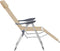 vidaXL - Campingstoelen - met - voetensteun - 2 - st - inklapbaar - textileen - crème