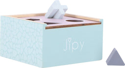 Jipy Houten Vormenstoof Paars-Blauw