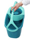 Leifheit Clean Twist Disc Mop Ergo - compleet dweilsysteem met wieltjes - 6 liter - Turquoise