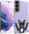 iMoshion Hoesje Geschikt voor Samsung Galaxy S22 Hoesje Siliconen - iMoshion Design hoesje - Transparant / Cool Bulldog
