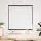 vidaXL - Projectiescherm - wandhangend - 81 - inch - 1:1