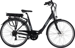 AMIGO E-Altura D1 Elektrische Fiets - E-bike 28 Inch - 49 cm - 7 Versnellingen - V-Brake - 468Wh Accu - Matzwart