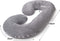 Ella zwangerschapskussen Hoes - Overtrek C-vorm - Minky 150x70 cm