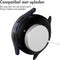 imoshion Screenprotector - Geschikt voor Samsung Galaxy Watch 4 44mm - Full Cover Hard Case / Beschermend Hoesje - Donkerblauw