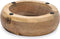 Designed by Lotte Mandira - Hondenvoerbak - Hout + RVS bakje - 16,5 cm
