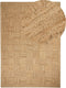 ESENTEPE - Vloerkleed - Beige - 160 x 230 cm - Jute
