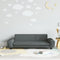 vidaXL Kinderbank 100x54x33 cm fluweel donkergrijs