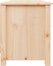 vidaXL - Schoenenbank - 110x38x45,5 - cm - massief - grenenhout