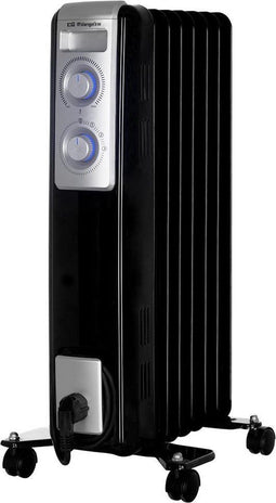 Orbegozo RN 1500 electrische verwarming Olie elektrisch verwarmingstoestel Binnen Zwart 1500 W