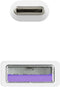 Nanocable 10.01.2101-L150-W - USB-C naar USB A Kabel - 1,5 m - Wit