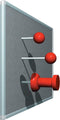 Prikbord Legamaster professional 90x120cm kurklino grijs