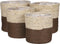 Mica Decorations Rachel Manden Set - 25x25x25 cm - maizeleaf - Bruin