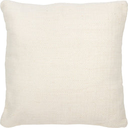 J-Line kussen Geweven - wol - creme - large