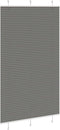 vidaXL - Plissé - rolgordijn - 120x200 - cm - stofbreedte - 119,4 - cm - antraciet