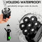 Sansbeauté® Skull Sharp PRO - 6-in-1 Scheerapparaat - Draadloos - Waterproof - Zwart - Extra Scheerkop