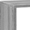 vidaXL - Kamerscherm - / - boekenkast - 137,5x29x103,5 - cm - hout - grijs - sonoma