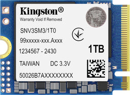 Kingston NV3 - M.2 2230 SSD - 1TB - PCIe 4.0 NVMe - Leessnelheid 6000MB/s