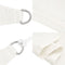 vidaXL - Zonnezeil - 160 - g/m² - 2,5x3 - m - HDPE - wit
